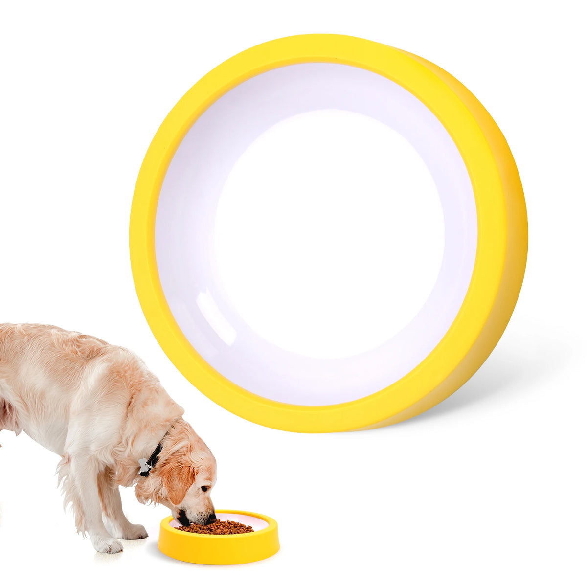 Non-Slip Slow Feeder Dog Bowl