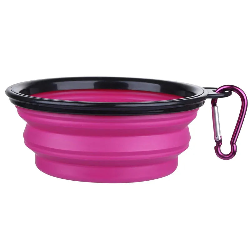 Travel Dog Feeder & Water Bottle