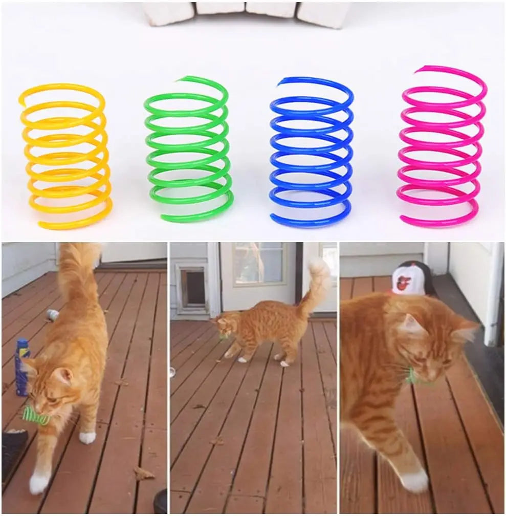 Cat Spring Toy (4 or 12 pack)