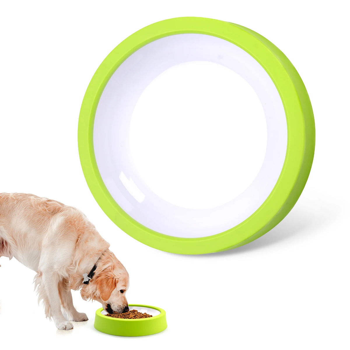 Non-Slip Slow Feeder Dog Bowl